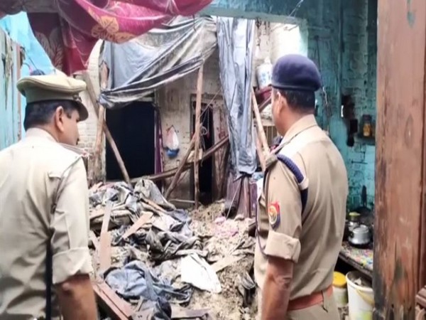 Police personnel at the site. (Photo/ANI)