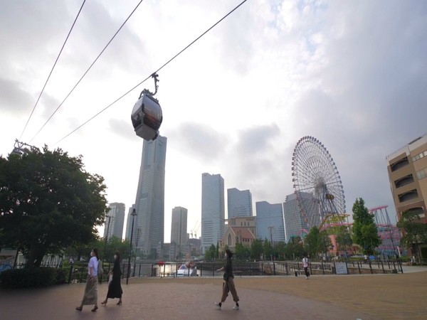 Japan: Ropeway in Yokohama city attracts visitors
