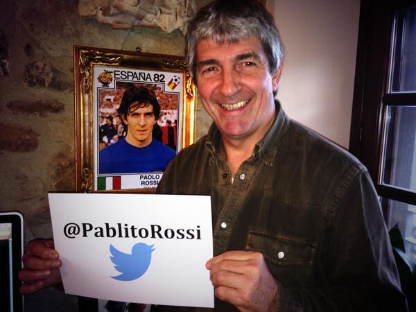 Former Italian striker Paolo Rossi (Photo/ Paolo Rossi Twitter)