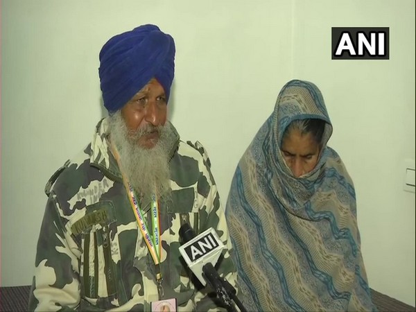 Parents of CRPF Constable Kulwinder Singh who lost his life in 2019 Pulwama terrorist attack in Jammu and Kashmir. 