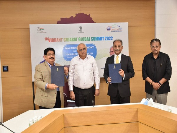 RIL signed an MoU with the Government of Gujarat in presence of Gujarat CM Bhupendra Patel.
