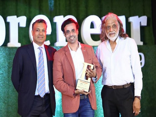 Ruhan Rajput honored with Entrepreneur of the Year Award, 2019