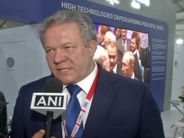 Drozhov, Head of the Russian delegation at DefExpo. Photo/ANI
