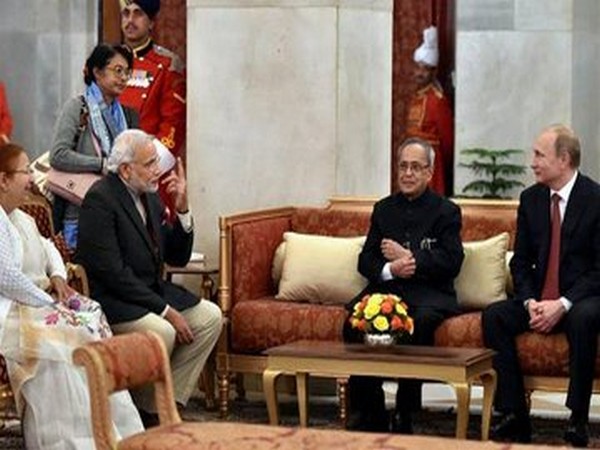 Russian President Vladimir Putin condoled the demise of Pranab Mukherjee (Picture tweeted by Russian Embassy)