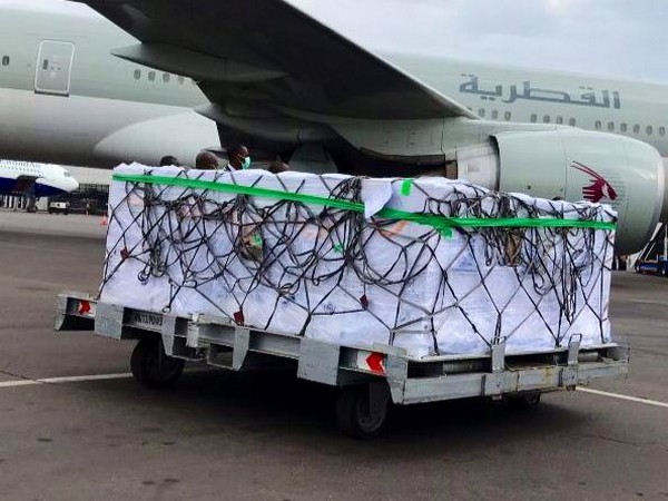 'Made in India' COVID-19 vaccines land in Kigali, Rwanda (Photo Credit: Twitter/S Jaishankar)