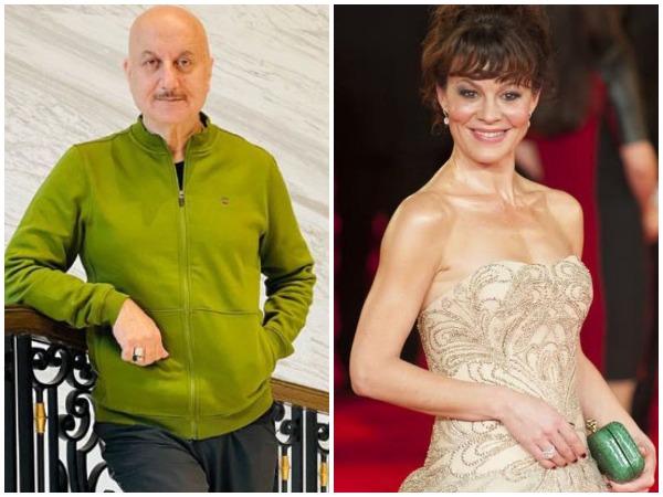 Anupam Kher, Helen McRory (Image courtesy: Instagram)