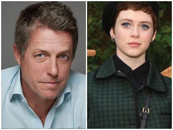 Hugh Grant and Sophia Lillis  (Image courtesy: Instagram)