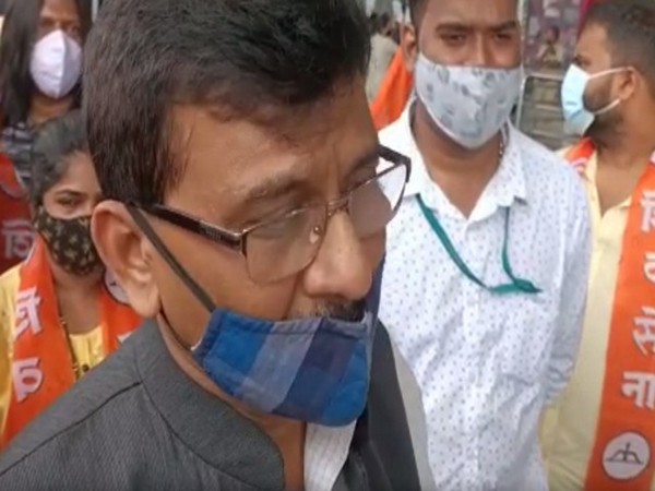 Shiv Sena leader Sanjay Raut (Photo/ANI)