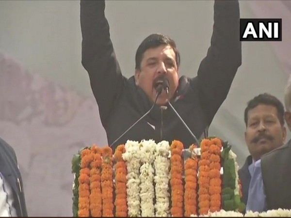 AAP leader Sanjay Singh. Photo/ANI