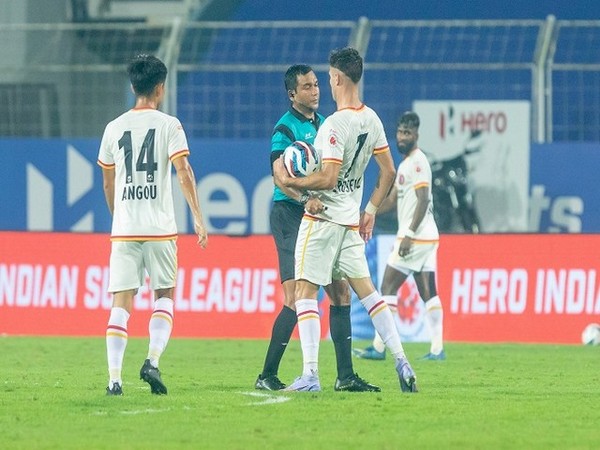 SCEB's Antonio Perosevic charged with violent conduct against AIFF referee (Image: ISL)