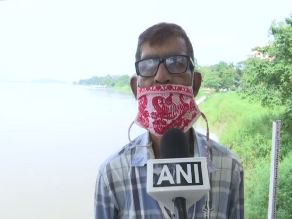 SC Kalita of Central Water Commission speaking to ANI on Monday. Photo/ANI