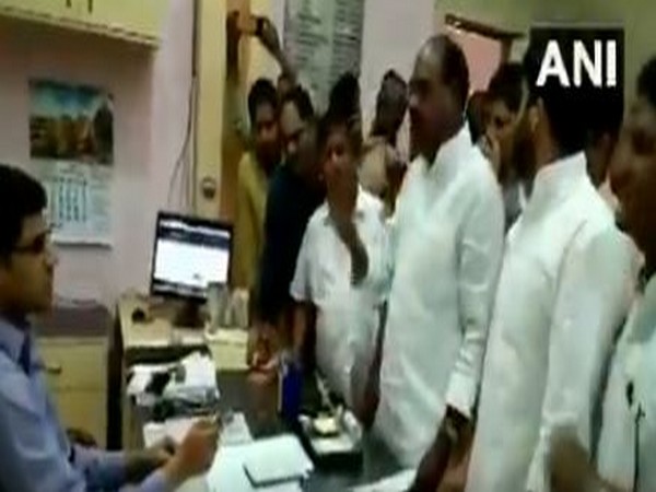 Visual from SDM's office in Sagar's Madhya Pradesh. (Photo/ANI)