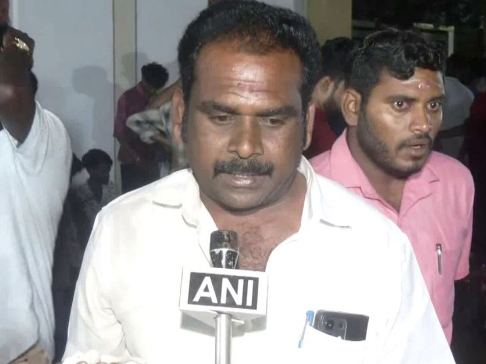 Karur stampede eyewitness Nanda Kumar (Photo/ANI)