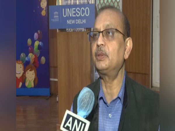 Rajiv Ranjan Mishra, Director General, National Mission for Clean Ganga speaking with ANI on Monday.