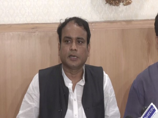 LJP (P) spokesperson Shravan Kumar Agrawal. (Photo/ANI)