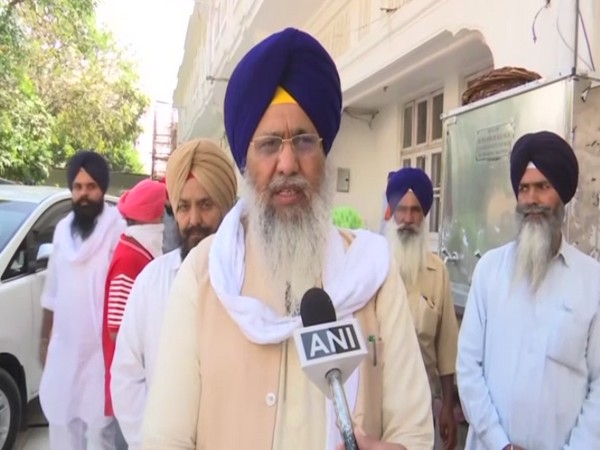 Shiromani Gurdwara Parbandhak Committee (SGPC) president Gobind Singh Longowal speaking to ANI on Tuesday.