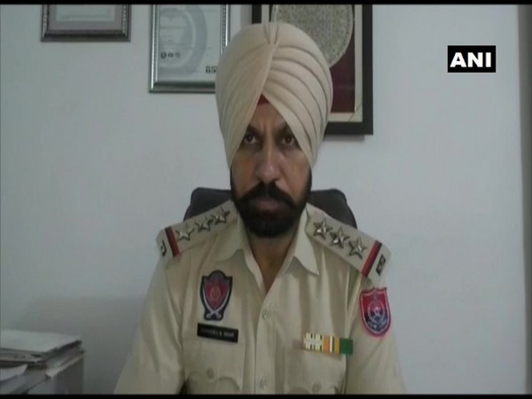Ludhiana Station House Officer Sukhdev Singh speaking to ANI on Tuesday. (Photo/ANI)