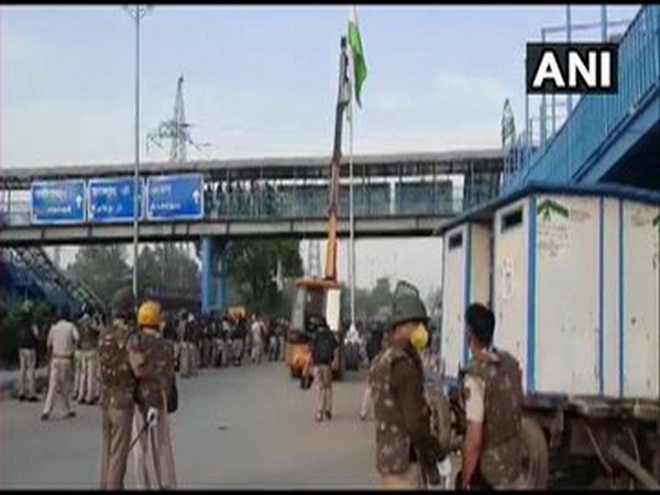 Visual from Shaheen Bagh, New Delhi.