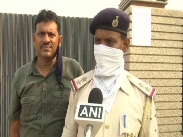 SI Janardhan Ram speaking to ANI. 