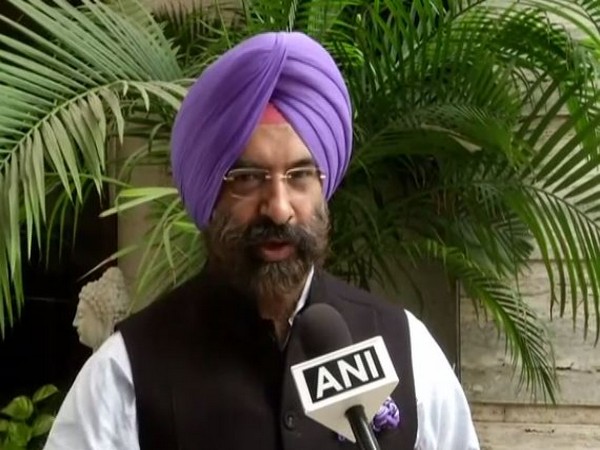 DSGMC president Manjinder Singh Sirsa speaking to ANI in New Delhi on Monday. (Photo/ANI)