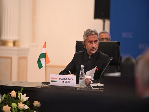 External Affairs Minister S Jaishankar at the SCO Foreign Ministers' meet in Moscow on Thursday.