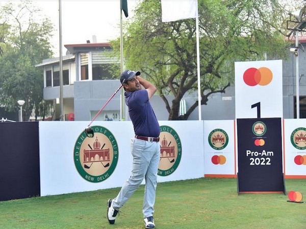 Indian golfer Shiv Kapur at Delhi Golf Club (Image: PGTI)