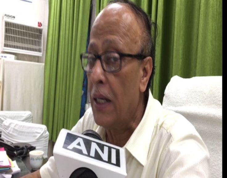 SKMCH superintendent SK Shahi while speaking to ANI in Muzzafarpur on Monday. Photo/ANI