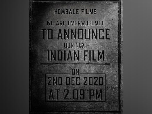 Image shared by Hombale Films (Image courtesy: Instagram)