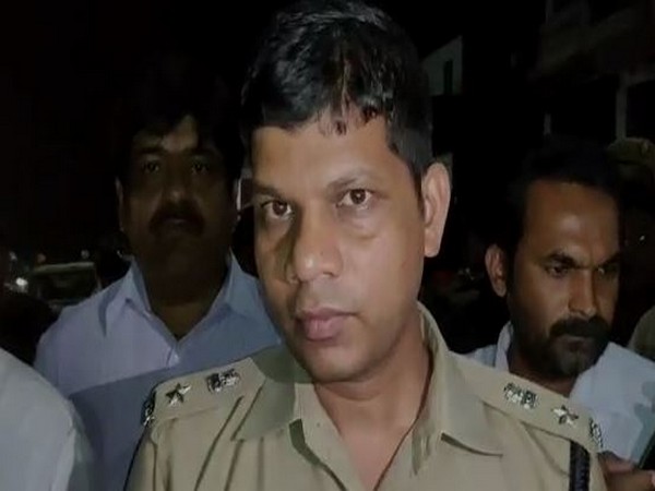 Prabhakar Chaudhary, SP Sonbhadra, speaks to media on Monday. [Photo/ANI]