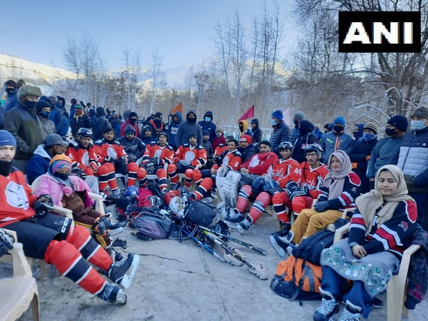 A visual from National Events of Adventure Tourism 2021 in Kargil. (Photo/ANI)