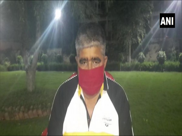 Kesar Singh Shekhawat, SP Dholpur, Rajasthan speaking to ANI. (Photo/ANI)