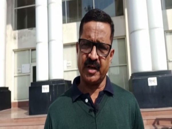 SP Ranvijay Singh talking to reporters in Greater Noida, UP on Saturday. Photo/ANI