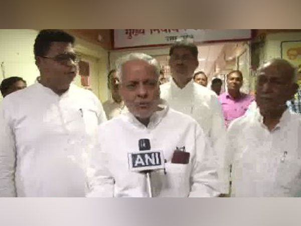 SP leader Rajendra Chaudhary speaking to ANI on Tuesday