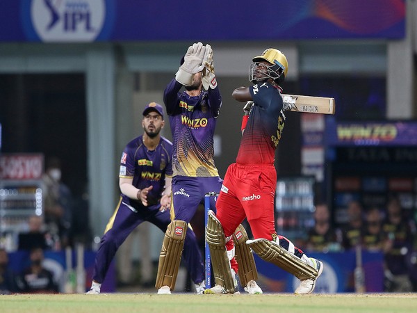 Sherfane Rutherford batting against KKR in IPL 2022 (Image: IPL Twitter)