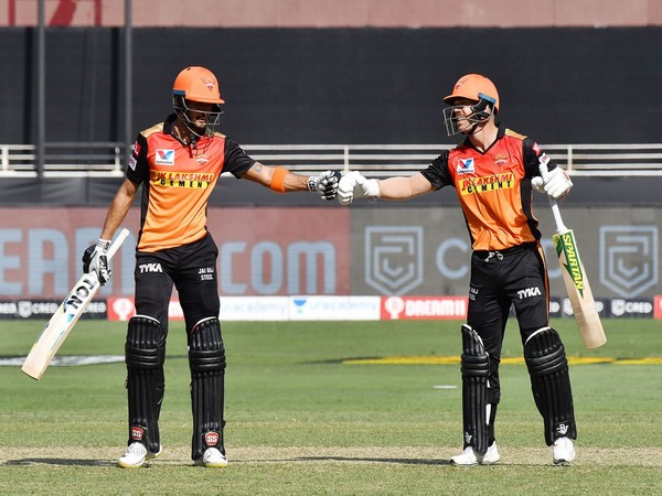 SRH's Manish Pandey and David Warner (Photo: BCCI/ IPL)