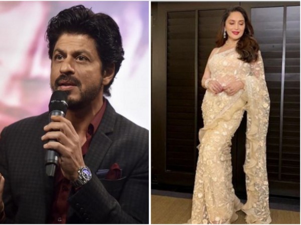 Bollywood actors Shah Rukh Khan and Madhuri Dixit (Image source: Instagram) 