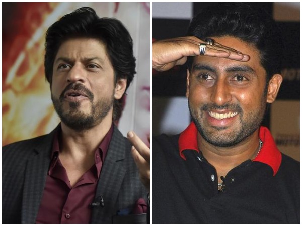 Shah Rukh Khan and Abhishek Bachchan