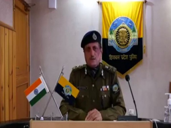Himachal Pradesh DGP SR Mardi speaking to the media on Friday. Photo/ANI