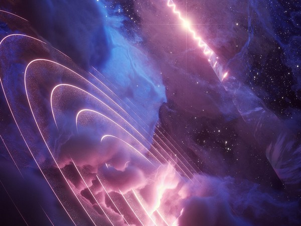 An artistic view of SS 433 and Fermi J1913+0515 within W50 nebula ( Image credit: DESY, Science Communication Lab)