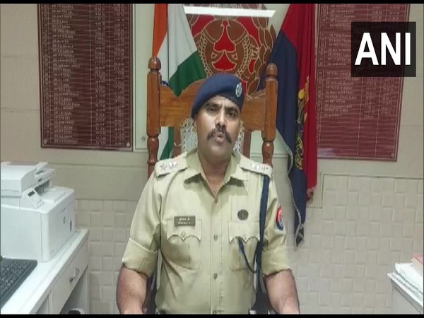 SSP Agra Muniraj G. (Photo/ ANI)