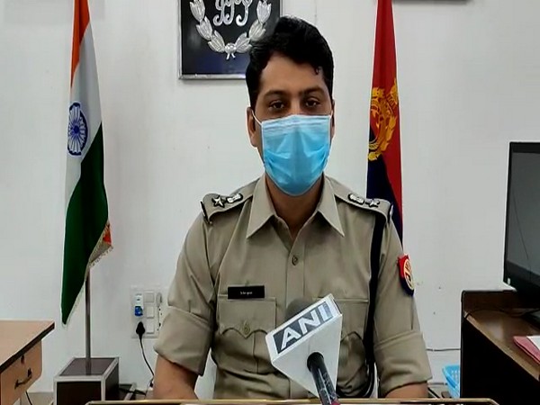 Dinesh Kumar P, Senior Superintendent of Police, Saharanpur. Photo/ANI