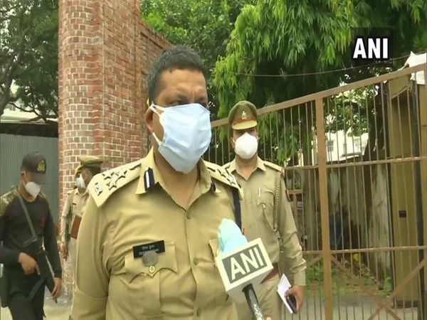 Ayodhya Senior Superintendent of Police (SSP) taking about the security arrangements for foundation stone laying ceremony of Ram Temple on August 5.