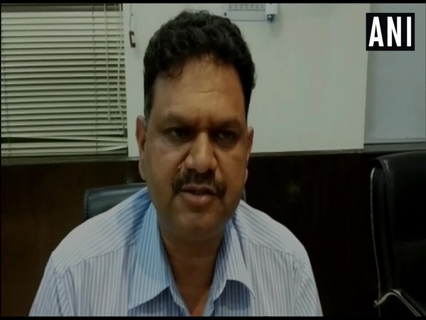 Vishwajeet Srivastava, Superintendent of Police Rural, speaking to media persons in Bijnor on Sunday. (Photo/ANI)