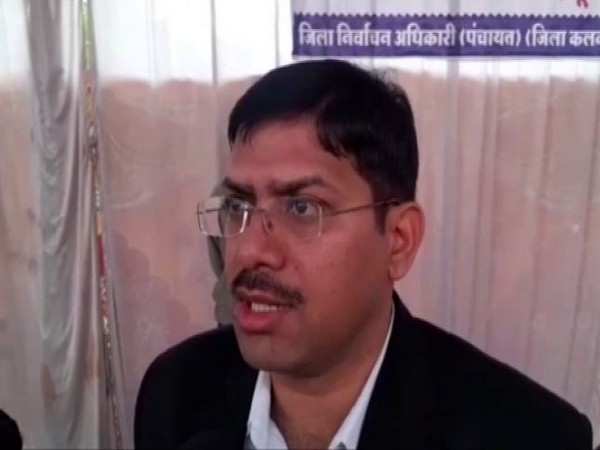 Murlidhar Pratihar, Chief Election Officer of Bundi talking to ANI over the alleged MCC violation in Ganeshpura village of Bundi district.