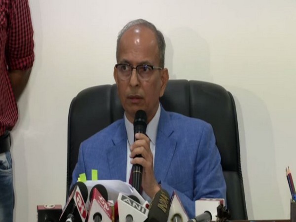 DERC Chairman Justice SS Chauhan addressing a press conference in New Delhi on Wednesday. Photo/ANI