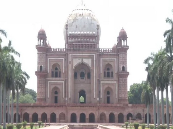 A view of Safdarjung Tomb. Photo/ANI