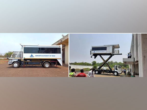 Ambulifts assembled at airport (Photo credit-PIB)