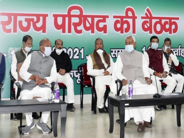 Union Minister RCP Singh with Bihar Chief Minister Nitish Kumar. (File Photo/ANI)