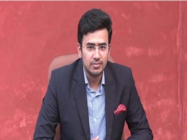 BJP Yuva Morcha president Tejasvi Surya (File Photo/ANI)