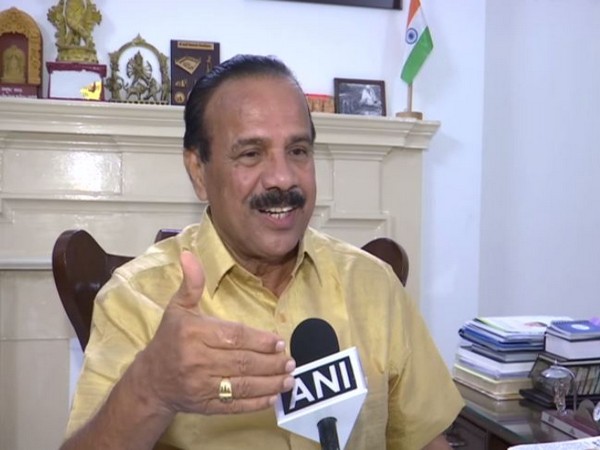 Union Minister DV Sadananda Gowda speaking to ANI in New Delhi on Tuesday.
